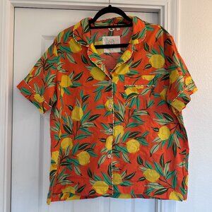 Printfresh lemon print top